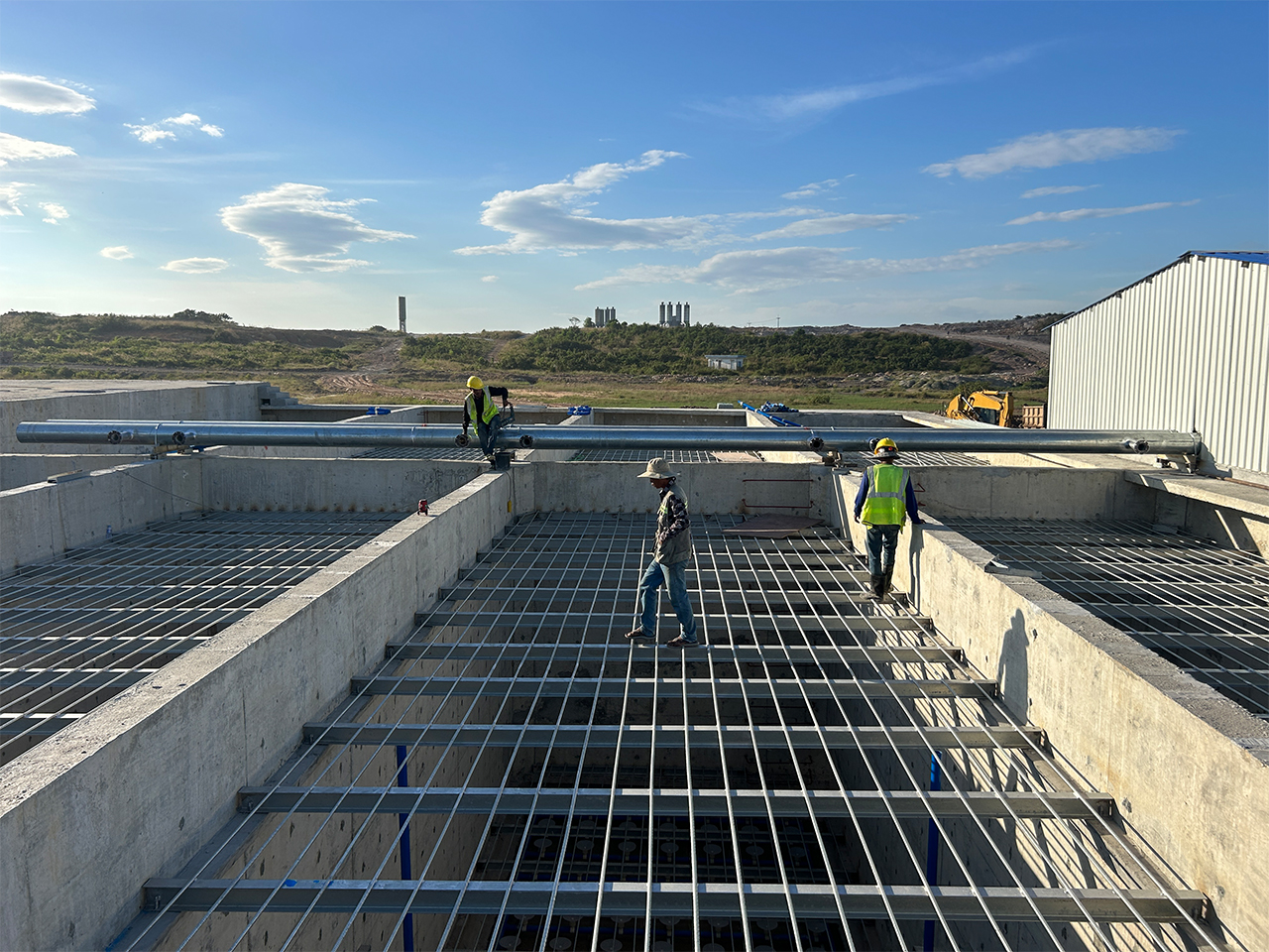 柬埔寨国公省日处理15000立方生活污水处理工程